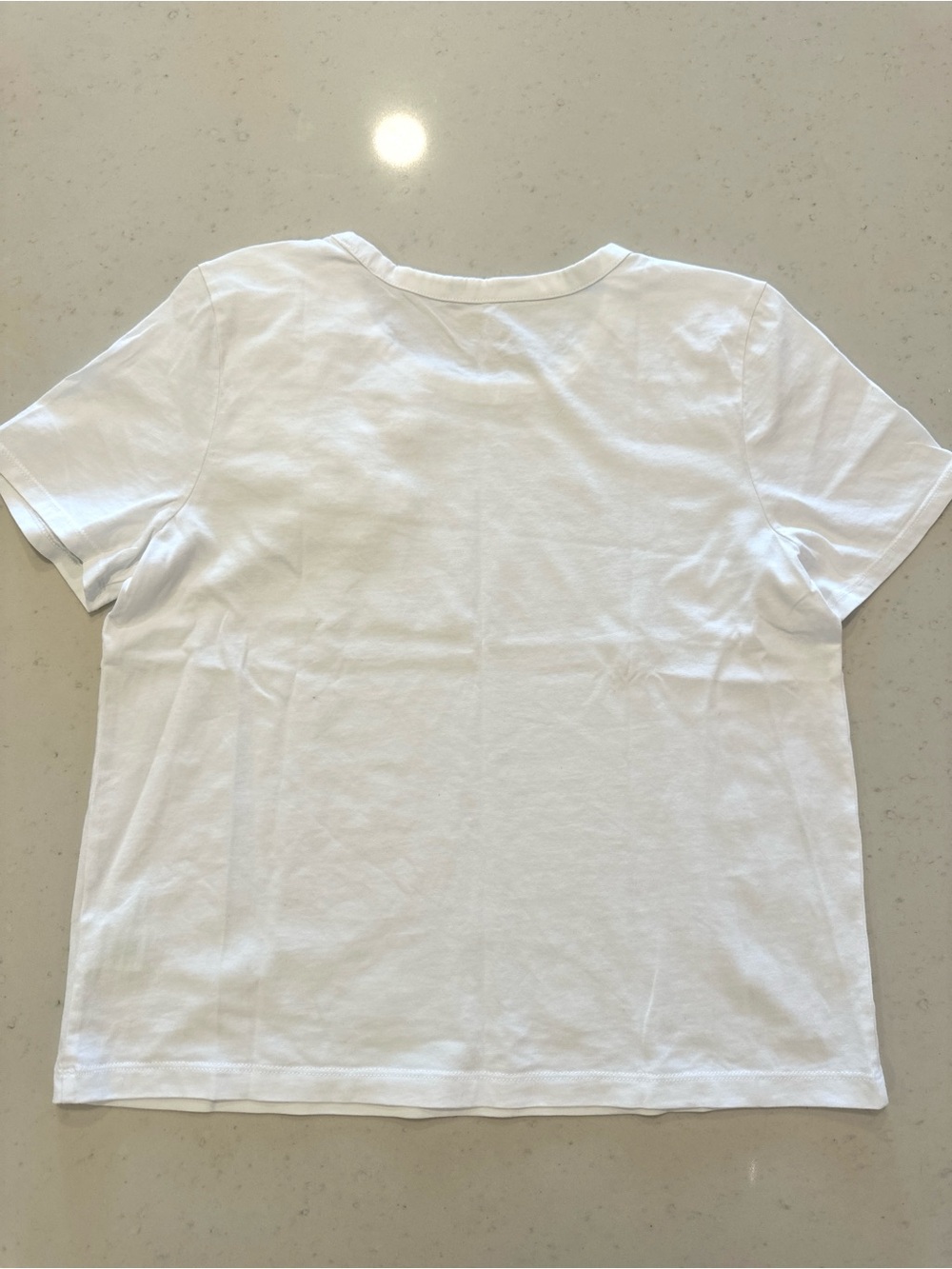 NWOT Lilly Pulitzer White Cotton 3D Floral Shirt Size Small Preppy Casual Basic - Picture 5 of 6